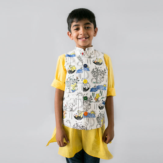 Boy Color & Wear Nehru Jacket
