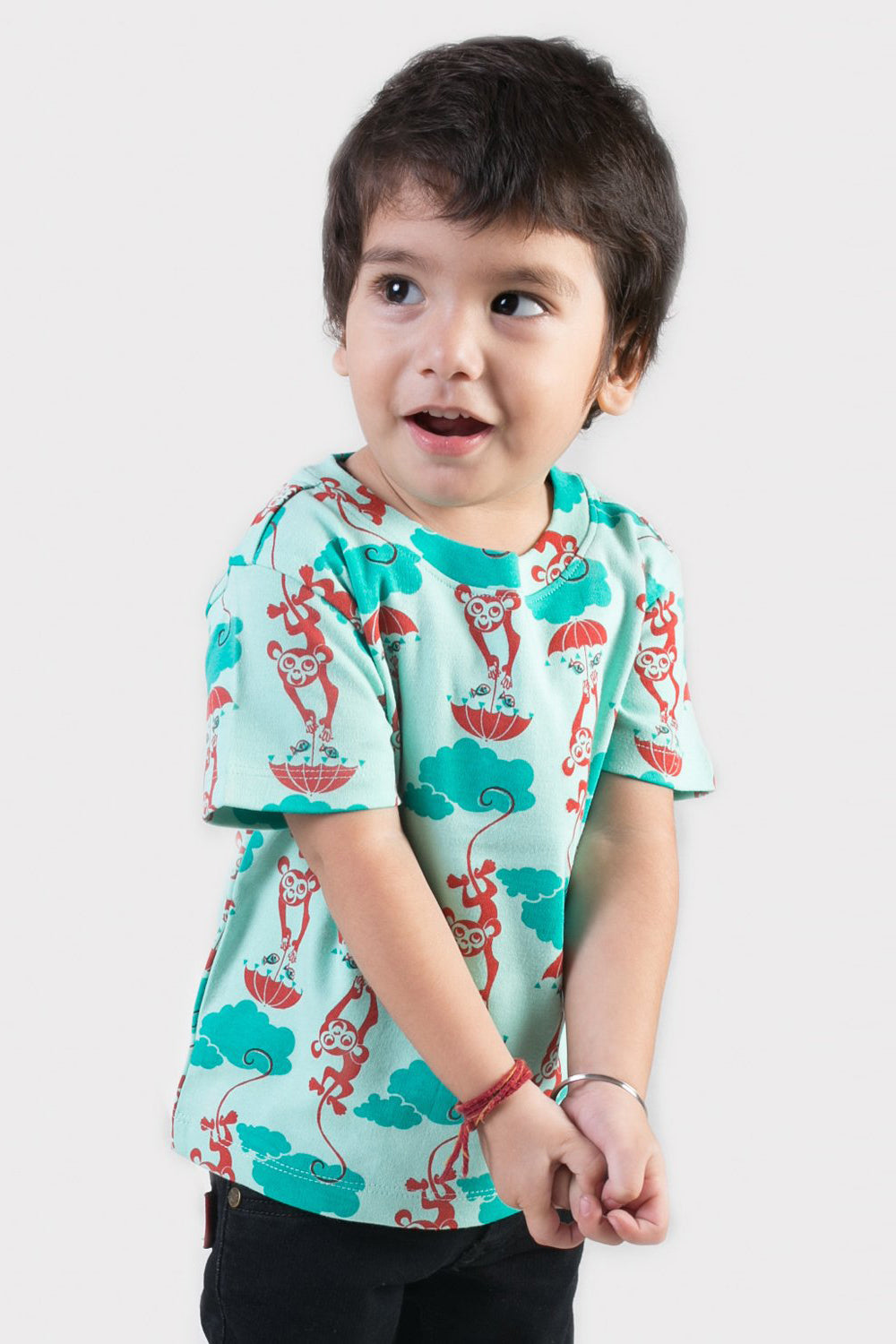Boy Blue Monkey Teeshirt