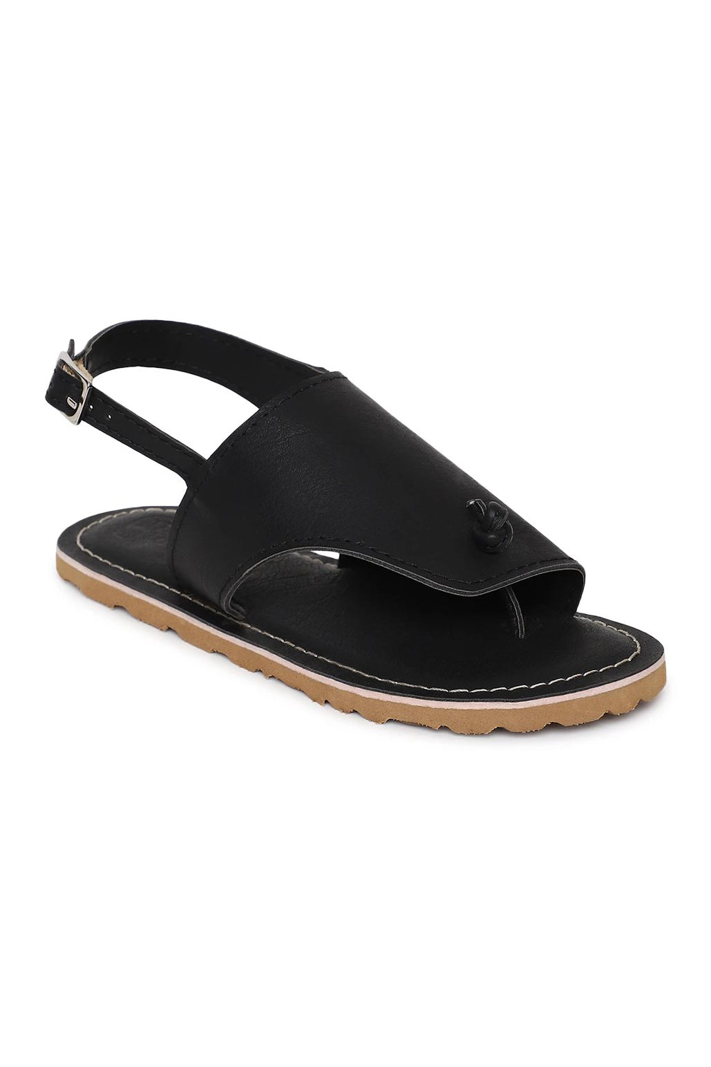 Boy Black Urban Sandal