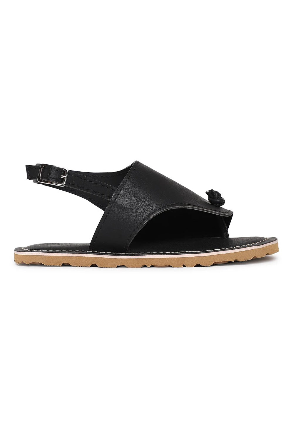 Boy Black Urban Sandal