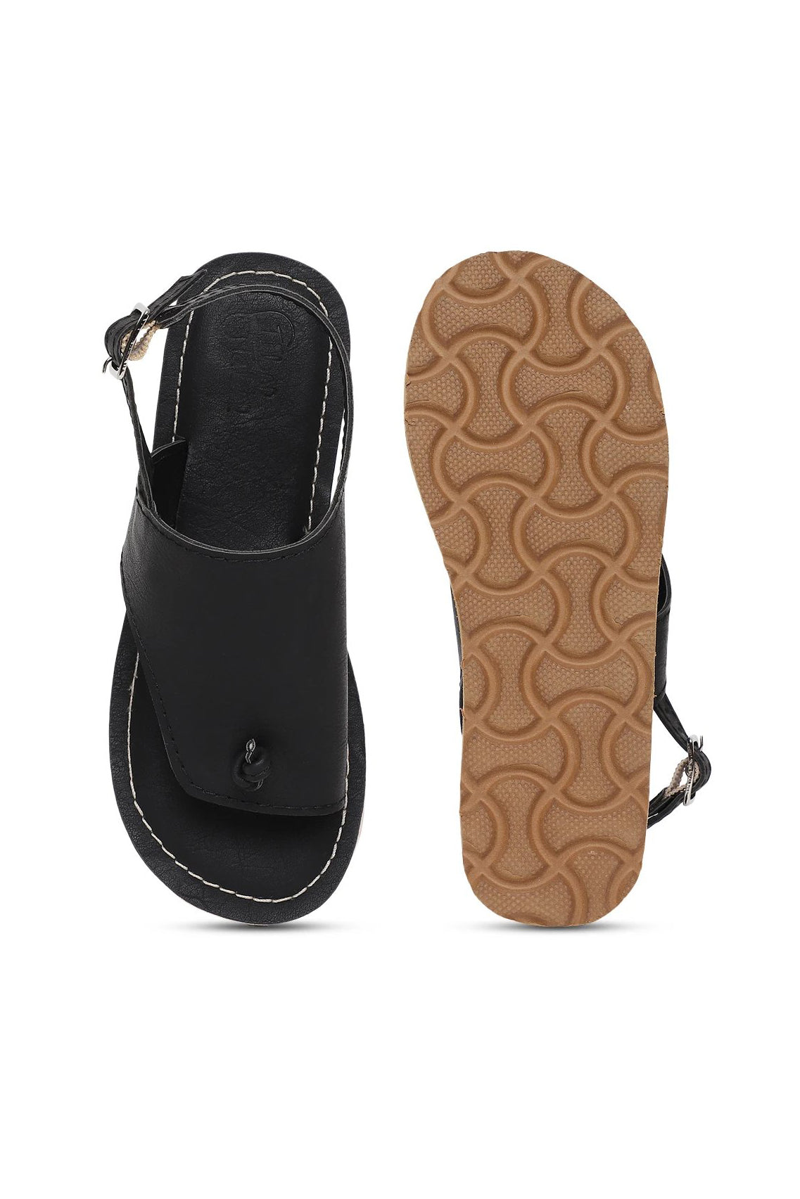 Boy Black Urban Sandal