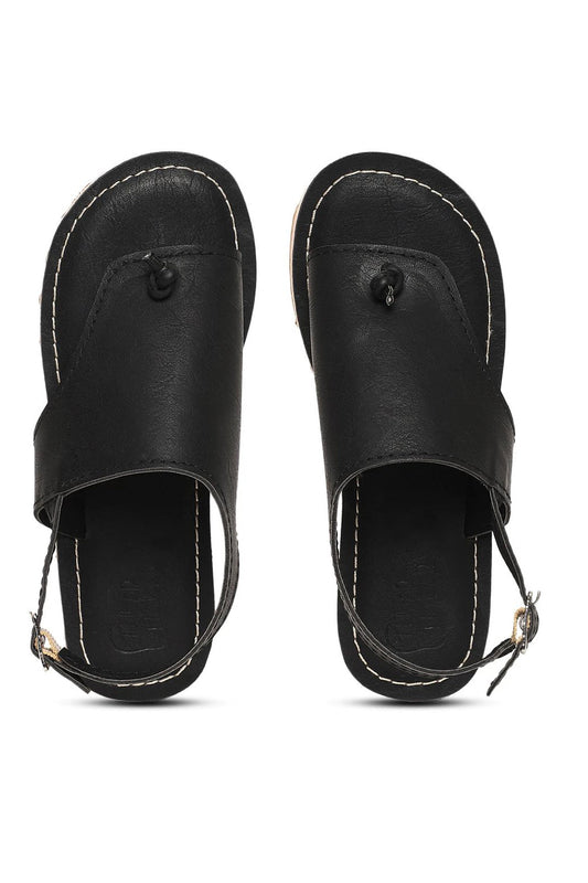 Boy Black Urban Sandal